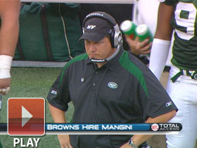 Mangini heads to Cleveland